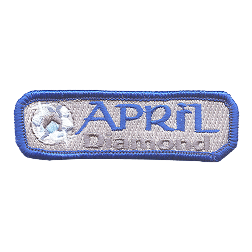 A diamond next to the words April Diamond.