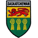 Saskatchewan Shield (Iron-On) 