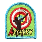The word Archery beneath a figure shooting an arrow.