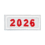 The number 2026 in red letters with a white background.