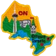 Canada Province - Ontario (Iron-On)  