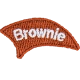 Flames of Scouting USA Brownie Flame (Iron-On)  