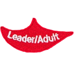 A red flame that says Leader Adult.