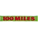Hiking - 100 Miles Rocker (Iron-On)