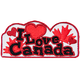 I Love Canada (Iron-On) 