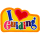 I Love Guiding (Iron-On)  