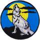 Howling Wolf (Iron-On)