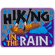 Hiking In The Rain (Iron-On)