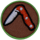 Folding Knife (Iron-On)