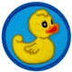 Rubber Duck (Iron-On)