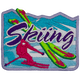 Skiing (Iron-On)