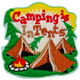 Camping Is In Tents (Iron-On)  