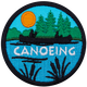 Canoeing (Iron-On)  