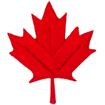 A red maple leaf.