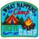 What Happens At Camp Stays At Camp (Iron-On)