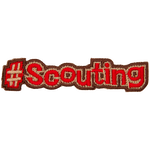 The words #Scouting are in red letters.