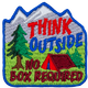 Think Outside - No Box Required (Iron-On)  