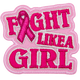 Fight Like A Girl (Iron-On)