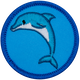 Dolphin (Iron-On)