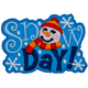 Snow Day (Iron-On)