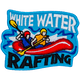 White Water Rafting (Iron-On)  