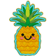 Kawaii Pineapple (Iron-On)