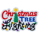 Christmas Tree Lighting (Iron-On)
