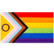 Progress Pride Flag Patch (Iron-On)  