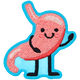 Kawaii Stomach (Iron-On)