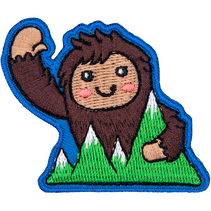 Kawaii Waving Bigfoot