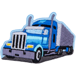 An 18 wheeler Scouting truck races down a track