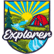 Explorer (Iron-On)