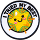 I Tried My Best (Iron On)