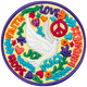 Love, Peace and Kindness (Iron On)