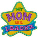 The words My Mom Is A Leader are on a gold star.