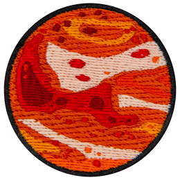 The planet Mars.