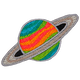 Saturn (Iron On)