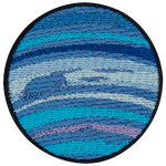 The planet neptune.