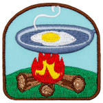Campfire Cooking (Iron On)