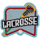 Lacrosse Player (Iron-On)