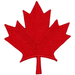 A red maple leaf.