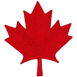A red maple leaf.