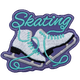Figure Skating (Iron-On)