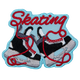 Ice Hockey Skating (Iron-On)
