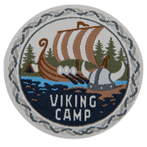 Viking Camp - Woven (Iron-On)