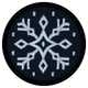 Ice Circle Badge (Iron-On)