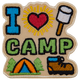 I Love To Camp (Iron-On)