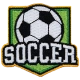 Soccer Shield (Iron-On)