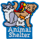 Animal Shelter (Iron-On)