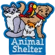 Animal Shelter (Iron-On)
